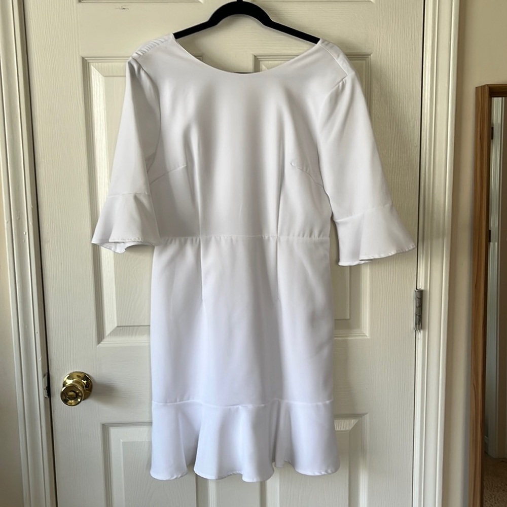Boutique white dress